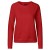O83001-red-bluza-damska-klasyczna-z-bawelny-organicznej-NEUTRAL