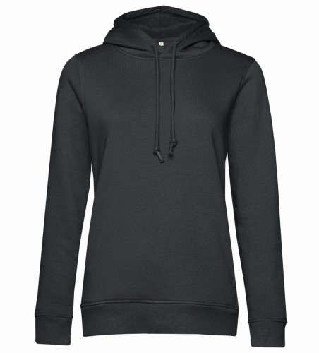 WW34B-asphalt-damska-bluza-organiczna-z-kapturem-B&C-Inspire