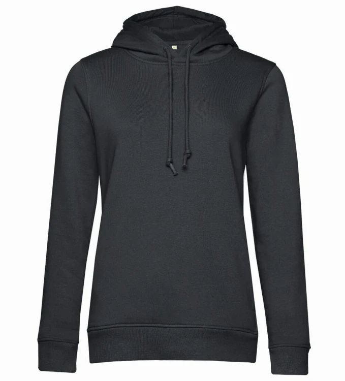 WW34B-asphalt-damska-bluza-organiczna-z-kapturem-B&C-Inspire