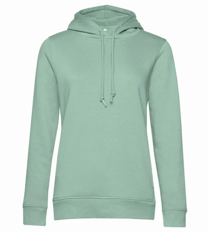 WW34B-sage-damska-bluza-organiczna-z-kapturem-B&C-Inspire