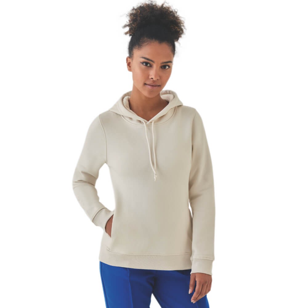 WW34B-off-white-damska-bluza-organiczna-z-kapturem-B&C-Inspire