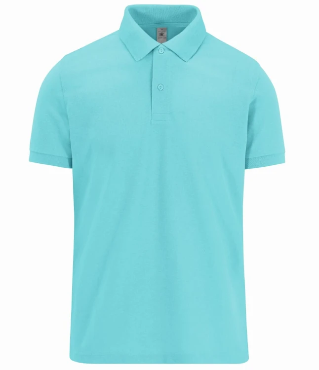 PU424-meta-turquoise-koszulka-meska-B&C-My-Polo-180