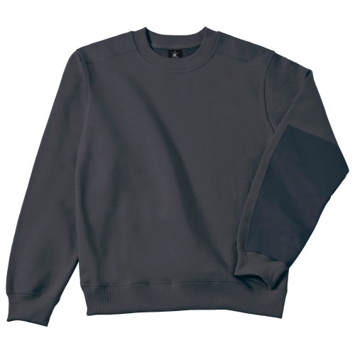 WUC20-dark-grey-solid-robocza-bluza-klasyczna-B&C-PRO-Hero