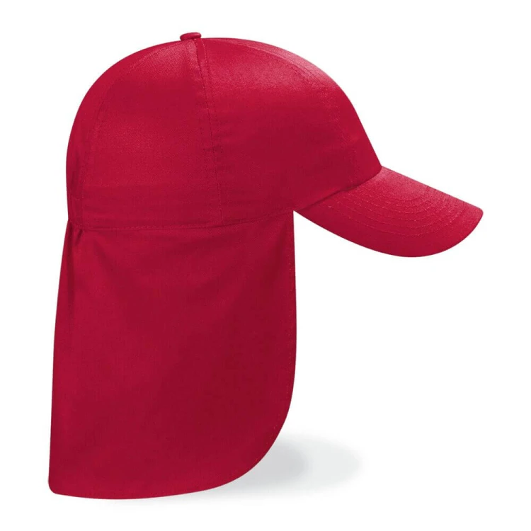 B11B-red-czapka-dziecieca-na-lato-z-nakarczkiem-BEECHFIELD-Legionnaire