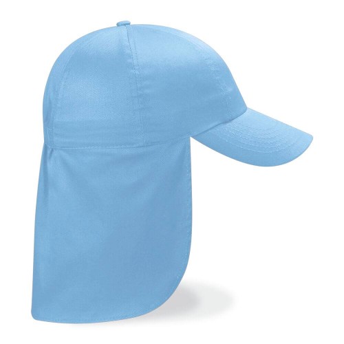 B11B-sky-blue-czapka-dziecieca-na-lato-z-nakarczkiem-BEECHFIELD-Legionnaire