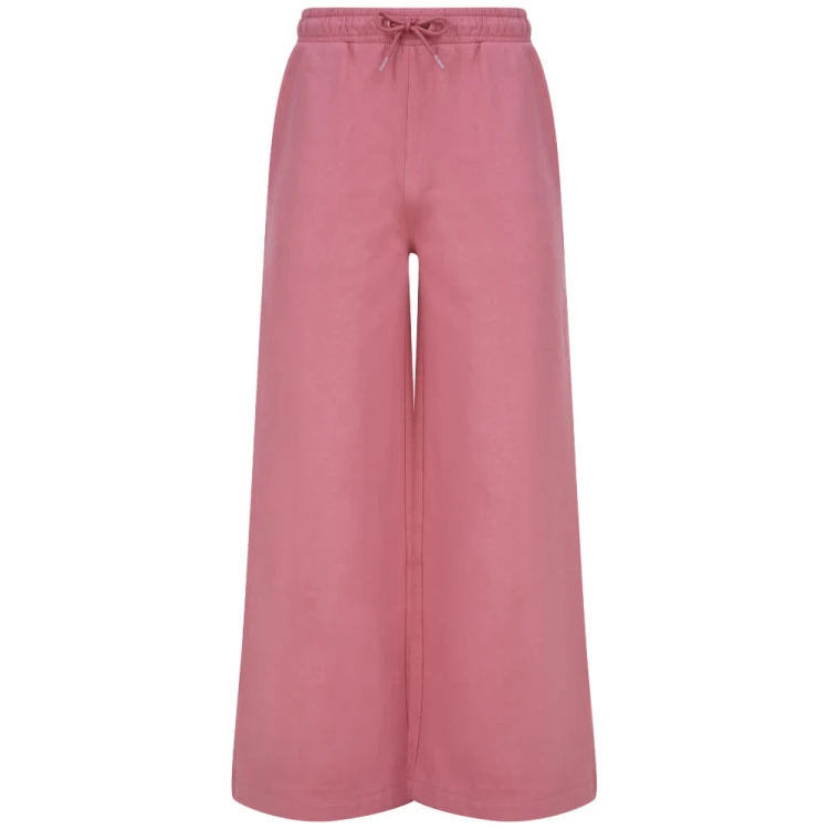 SK431-dusky-pink-damskie-szerokie-spodnie-dresowe-SF-WOMEN-front