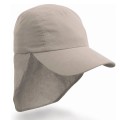 RC069J-desert-khaki-czapka-dziecieca-z-osłona-karku-RESULT-HEADWEAR-Legionnaire