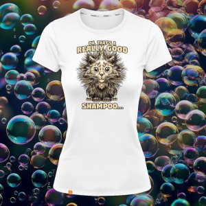 Kocia Kąpiel koszulka damska premium