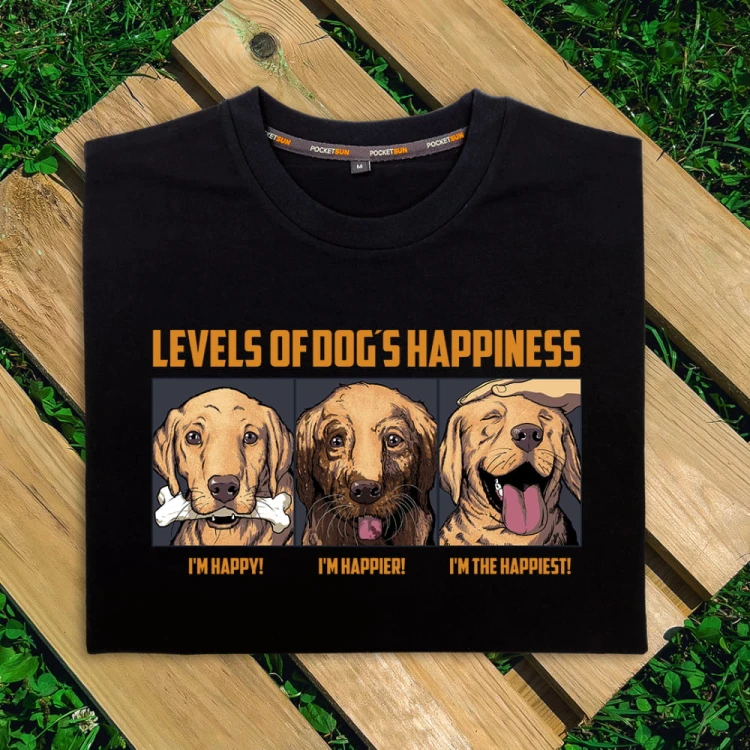 PS-2-Happy-Dog-czarna-koszulka-meska-premium