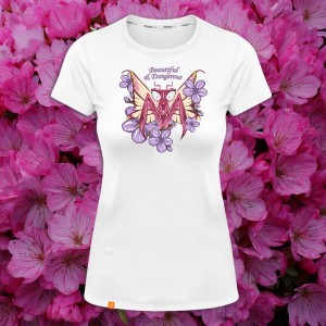 Piękna i Niebezpieczna koszulka damska premium