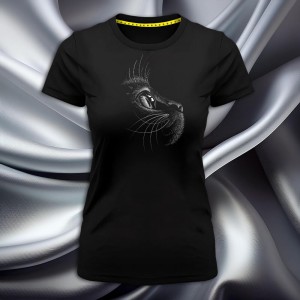 Kocie Oczy koszulka damska premium