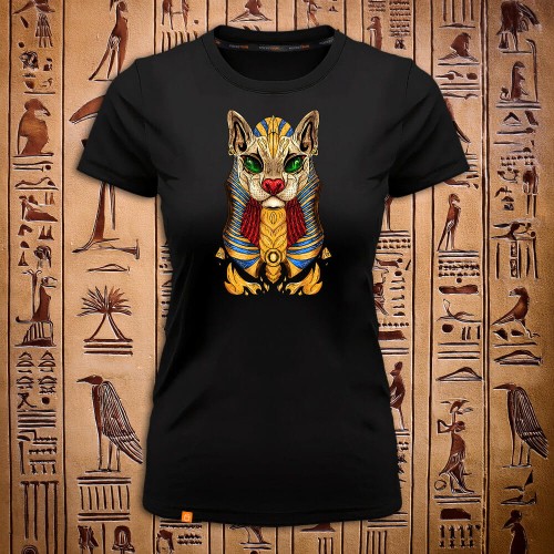 PS-40-Bastet-czarna-koszulka-damska-premium