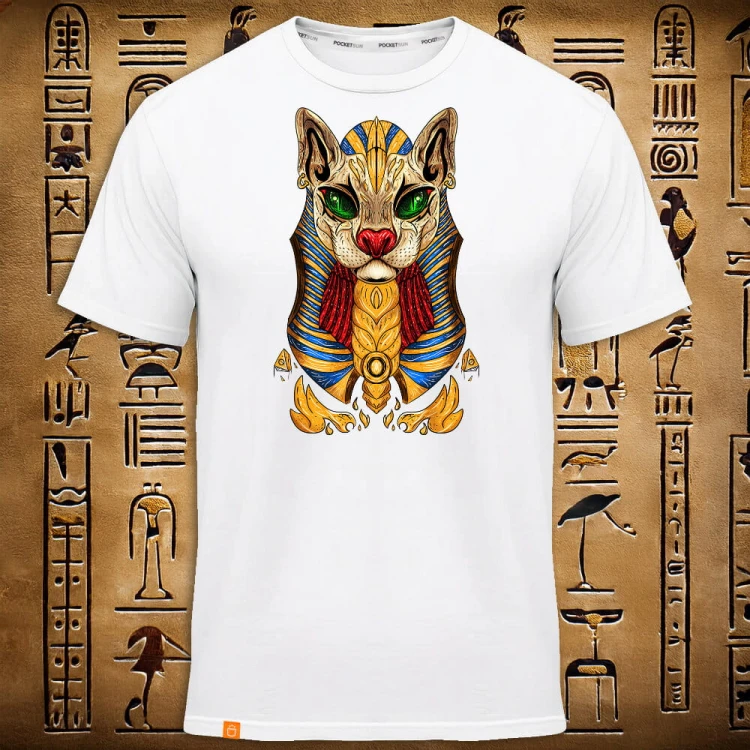 PS-41-Bastet-biala-koszulka-meska-premium