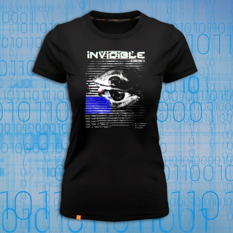 PS-22-Invisible-czarna-koszulka-damska-premium