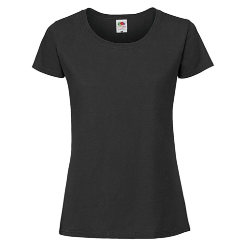 614240-black-damska-taliowana-koszulka-Fruit-Of-The-Loom-Iconic-T
