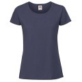 614240-navy-damska-taliowana-koszulka-Fruit-Of-The-Loom-Iconic-T