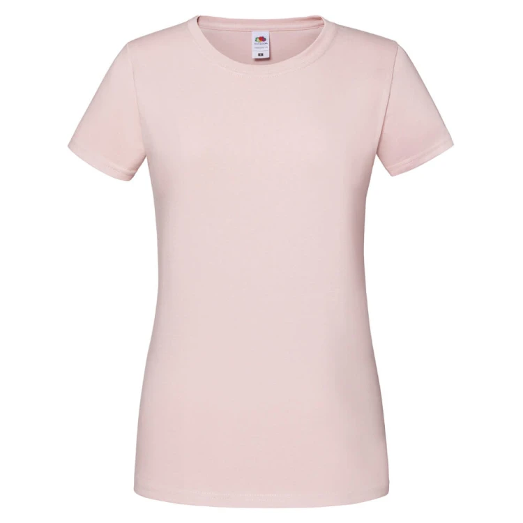 614240-powder-rose-damska-taliowana-koszulka-Fruit-Of-The-Loom-Iconic-T