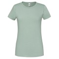 614240-sage-damska-taliowana-koszulka-Fruit-Of-The-Loom-Iconic-T