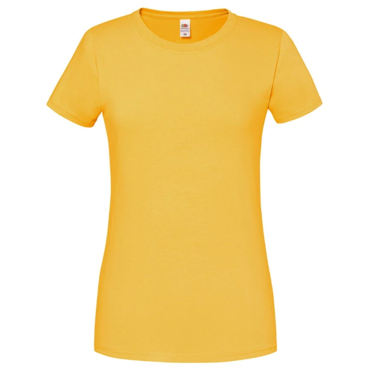 614240-sunflower-damska-taliowana-koszulka-Fruit-Of-The-Loom-Iconic-T