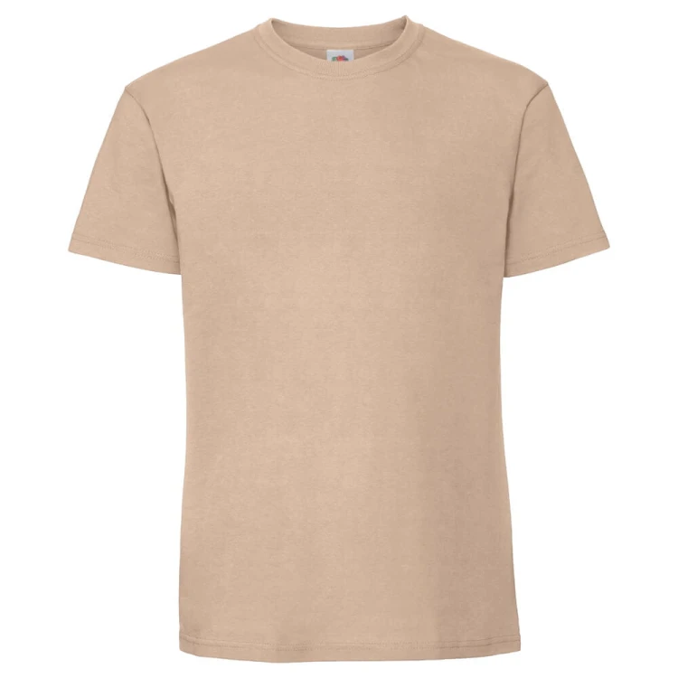 61-422-0-desert-sand-meska-bawelniana-koszulka-Fruit-Of-The-Loom-Iconic-T