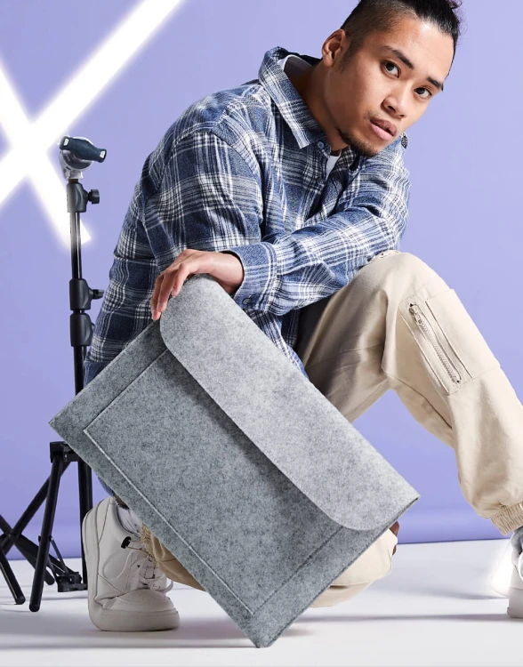 BG726-grey-melange-filcowe-etui-na-laptopa-na-dokumenty-BAGBASE