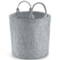 BG728-grey-melange-filcowy-koszyk-BAGBASE-front