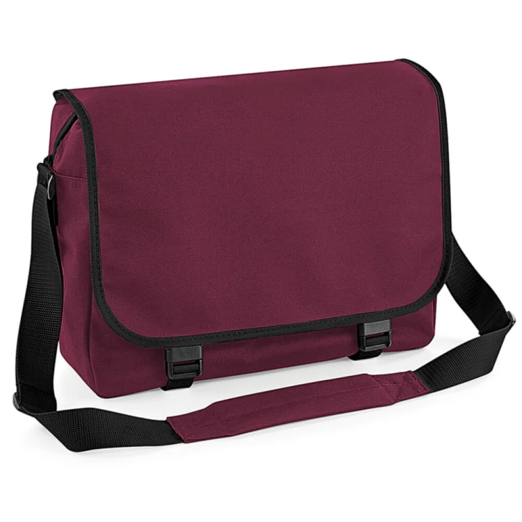 BG21-burgundy-torba-kurierska-BAGBASE-Messenger