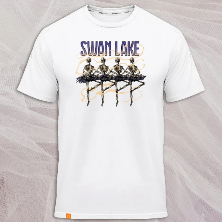 PS-35-Swan-Lake-biala-koszulka-meska-premium