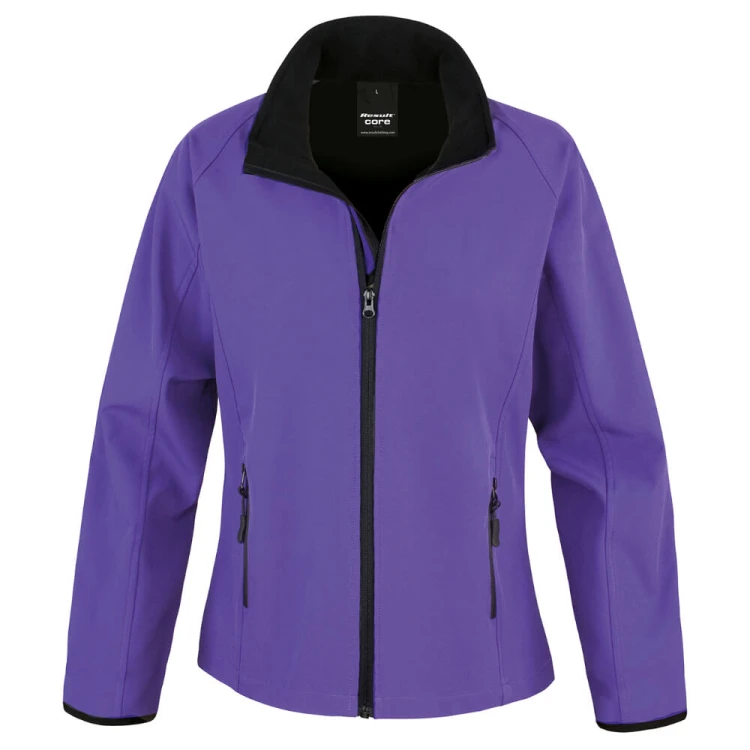 R231F-purple-black-lekka-kurtka-damska-softshell-RESULT-CORE