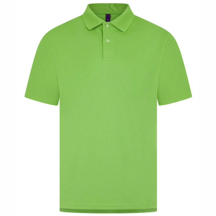 H475-lime-green-meska-funkcjonalna-koszulka-polo-HENBURY-Coolplus