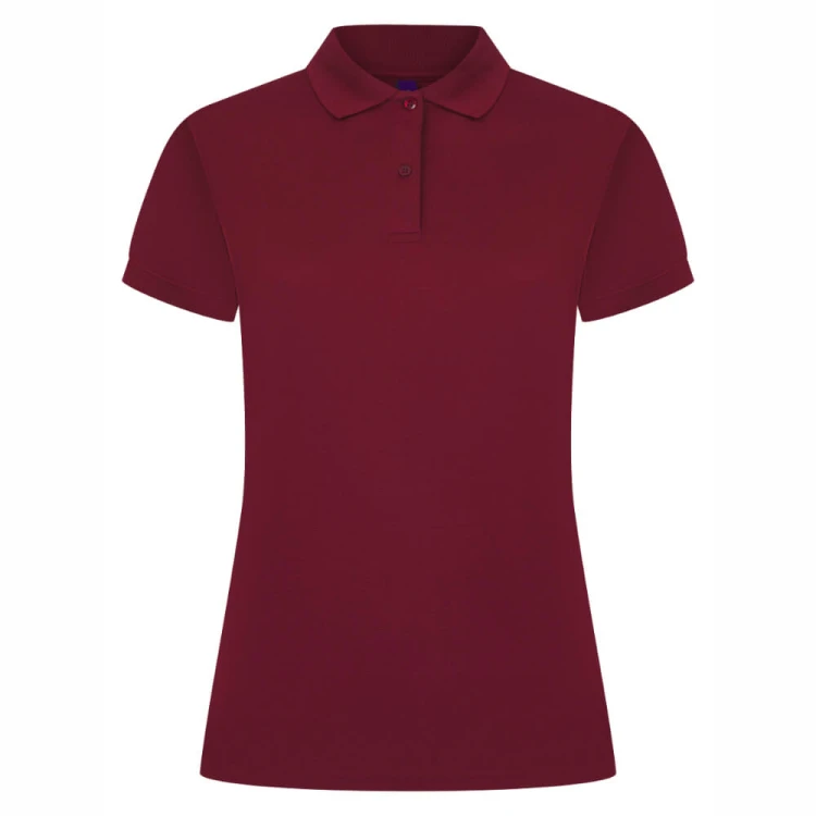 H476-burgundy-damska-funkcjonalna-koszulka-polo-HENBURY-Coolplus
