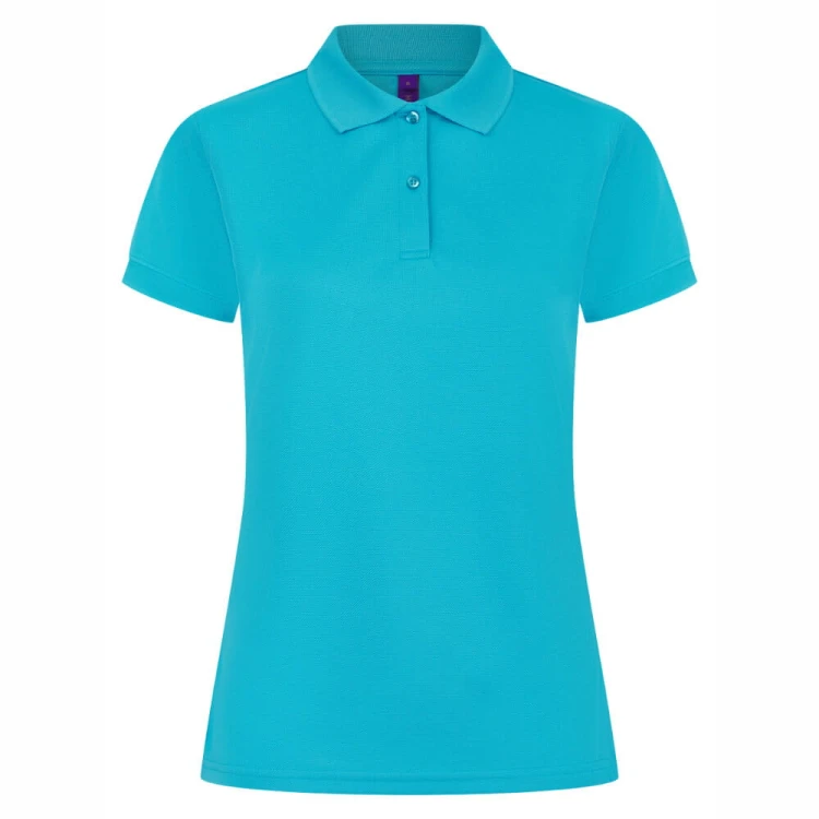 H476-turquoise-damska-funkcjonalna-koszulka-polo-HENBURY-Coolplus