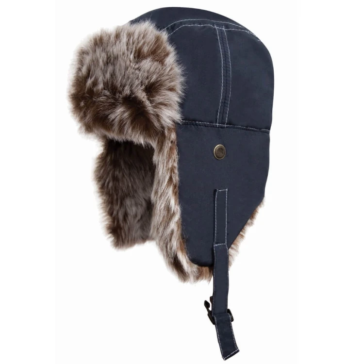 RC056X-midnight-navy-czapka-zimowa-Sherpa-z-nausznikami-RESULT-Classic