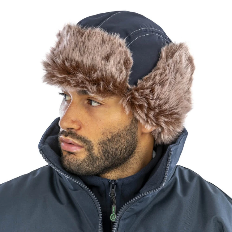 RC056X-midnight-navy-czapka-zimowa-Sherpa-z-nausznikami-RESULT-Classic