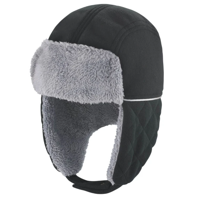 RC032X-black-grey-czapka-zimowa-Sherpa-RESULT-WINTER-ESSENTIALS-Ocean-Trapper