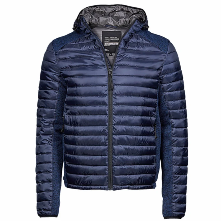 9610-navy-navy-melange-meska-kurtka-pikowana-z-kapturem-TEE-JAYS-Crossover