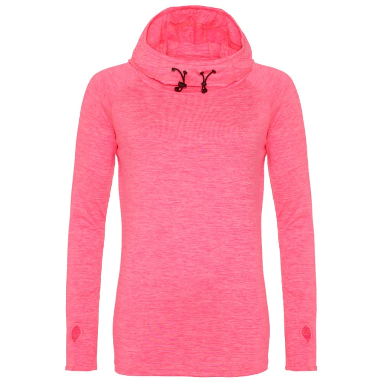 JC038-electric-pink-melange-bluza-sportowa-damska-z-kapturem-kominowym-JUST-COOL