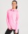 JC038-electric-pink-melange-bluza-sportowa-damska-z-kapturem-kominowym-JUST-COOL