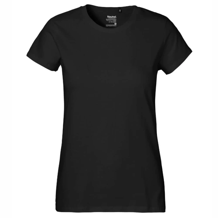 O80001-black-damska-koszulka-z-bawelny-organicznej-NEUTRAL-Classic