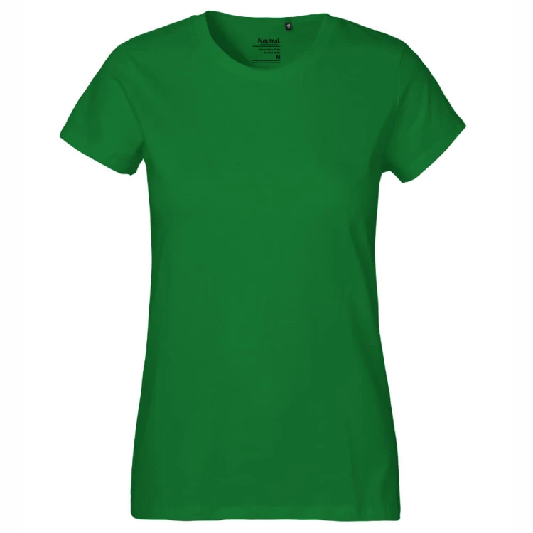 O80001-green-damska-koszulka-z-bawelny-organicznej-NEUTRAL-Classic