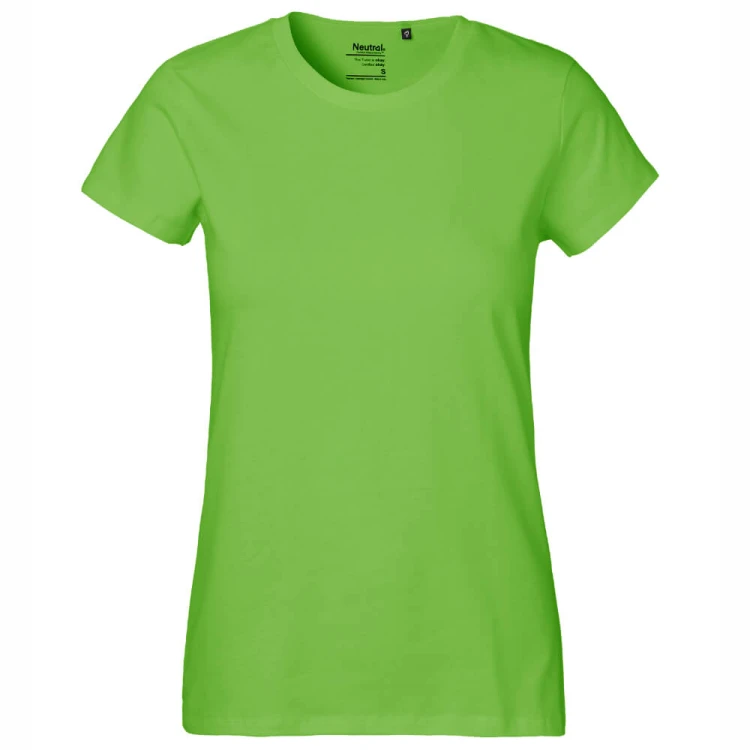 O80001-lime-damska-koszulka-z-bawelny-organicznej-NEUTRAL-Classic