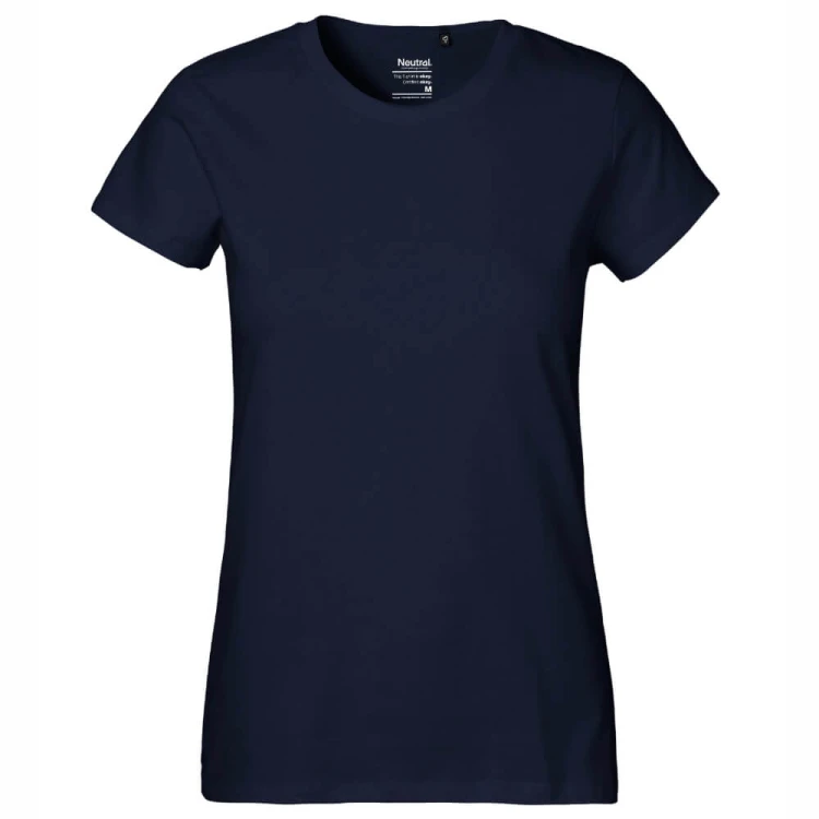O80001-navy-damska-koszulka-z-bawelny-organicznej-NEUTRAL-Classic