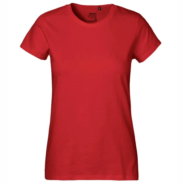 O80001-red-damska-koszulka-z-bawelny-organicznej-NEUTRAL-Classic
