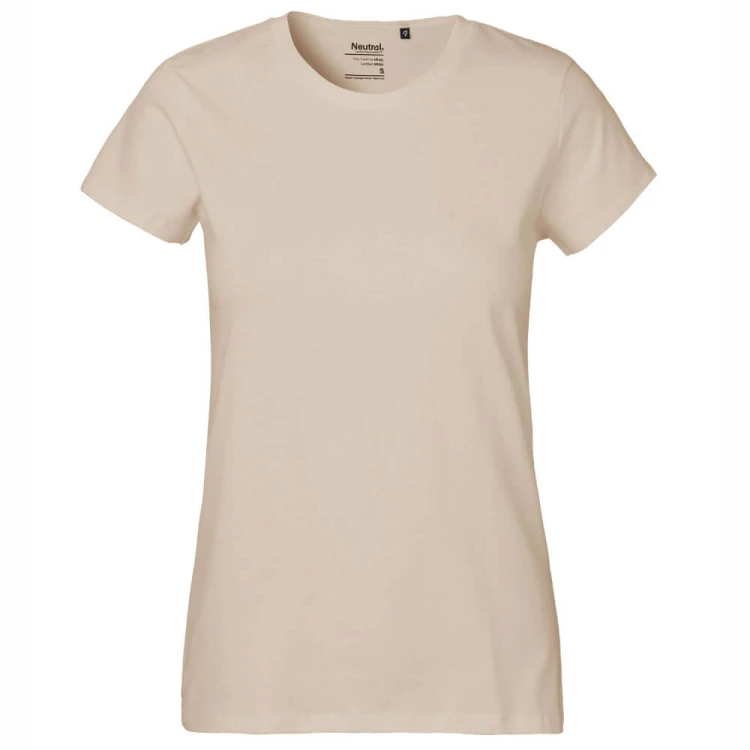 O80001-sand-damska-koszulka-z-bawelny-organicznej-NEUTRAL-Classic