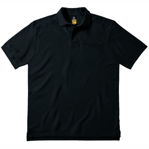 PUC10-black-koszulka-meska-polo-B&amp;C-Skill-Pro