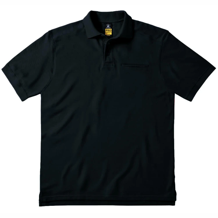 PUC10-black-koszulka-meska-polo-B&amp;C-Skill-Pro