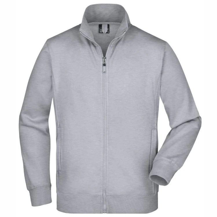 JN046-grey-heather-meska-bluza-rozpinana-DAIBER