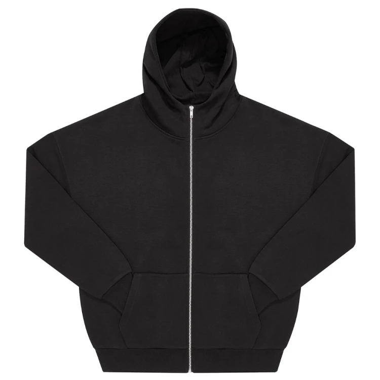 WG003-black-rozpinana-bluza-oversize-B&C-Influence