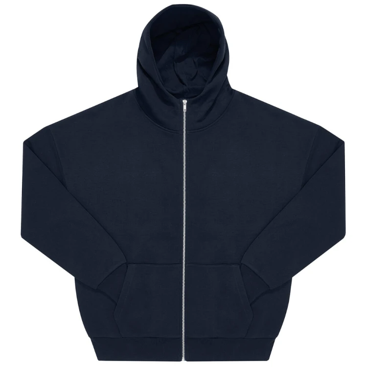 WG003-navy-rozpinana-bluza-oversize-B&C-Influence