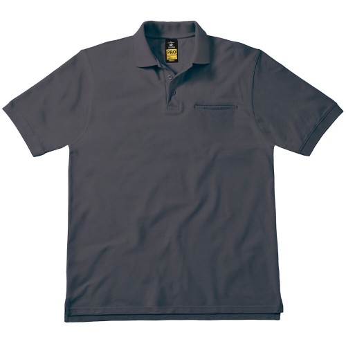 PUC11-dark-grey-meska-koszulka-polo-z-kieszenia-B&amp;C-PRO-Energy